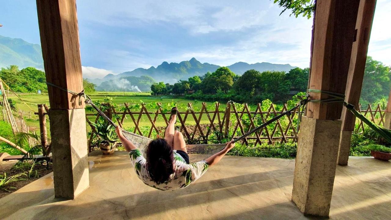 Meadow Mai Chau Homestay Экстерьер фото